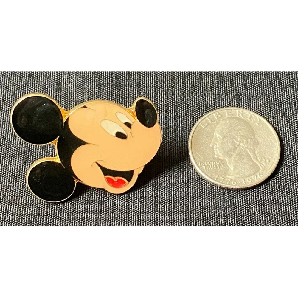 1980's Mickey Mouse Head Cosrich Pin